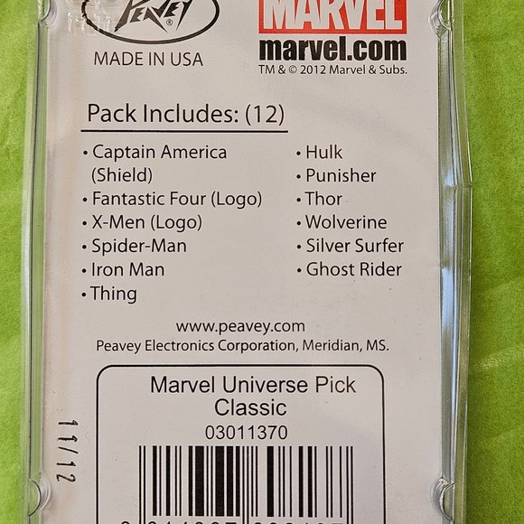 10 Peavey Marvel Super Hero Guitar Picks, OS - Picture 2 of 4